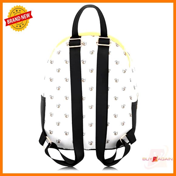 10" Mini PU Leather Backpack Winnie the Pooh Disney Licensed - Picture 3 of 6